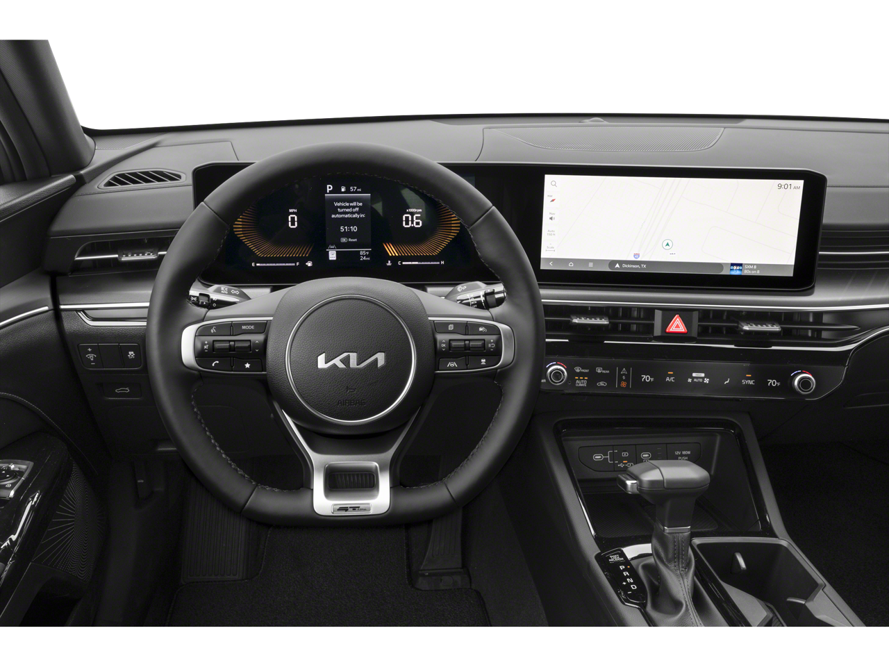 2026 Kia K5 — interior view