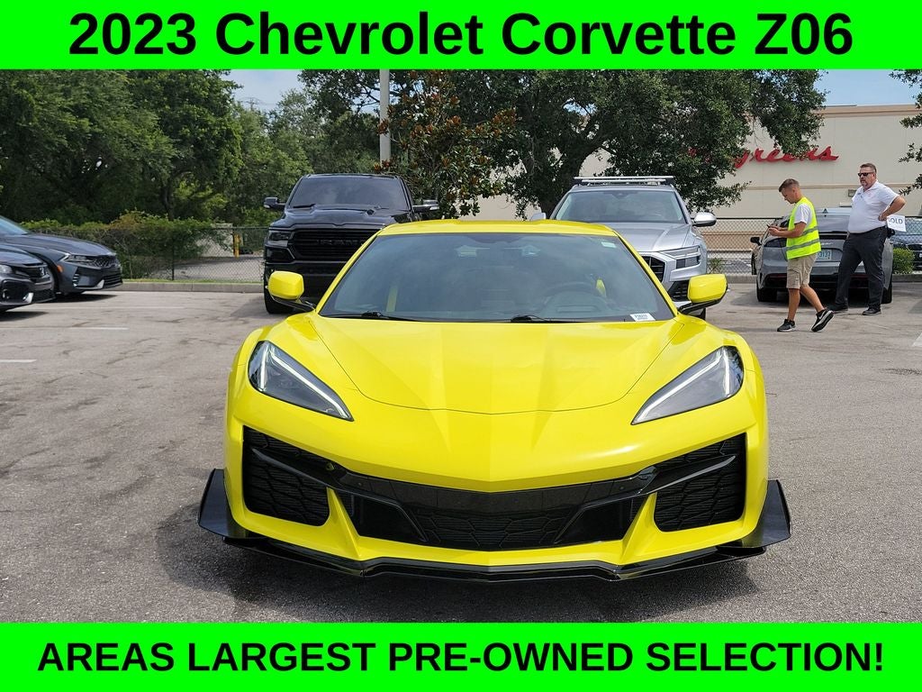 2023 Chevrolet Corvette — side profile view