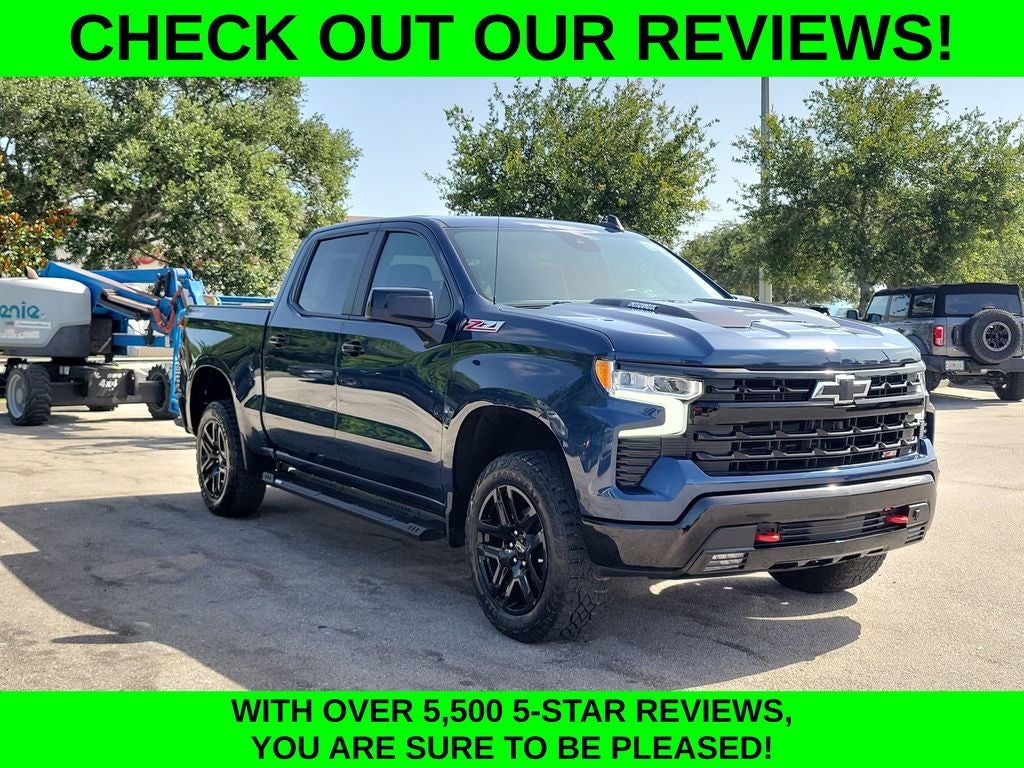 2023 Chevrolet Silverado 1500 — rear three-quarter view