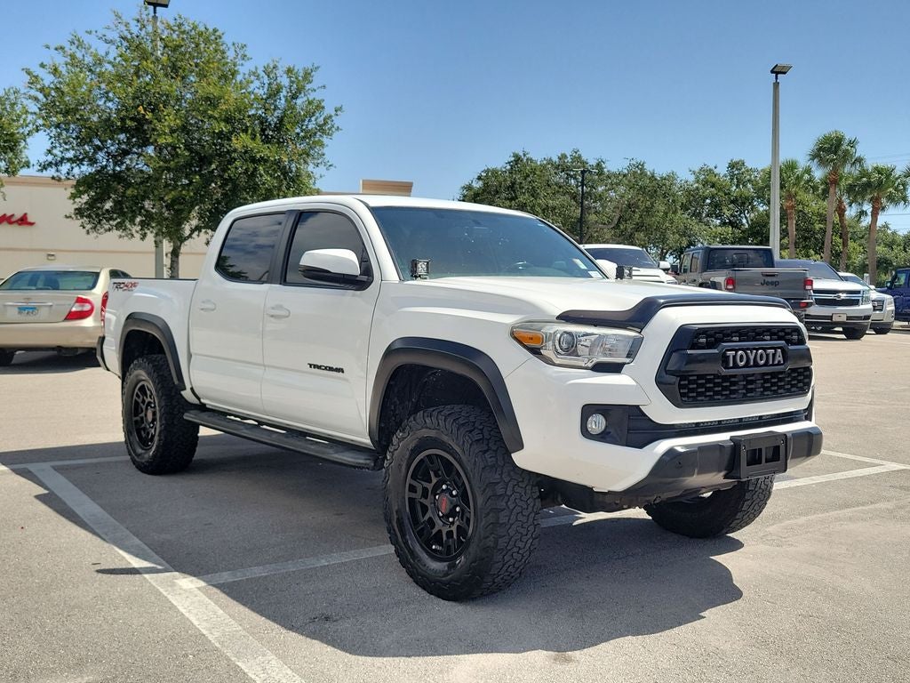 2017 Toyota Tacoma — rear three-quarter view